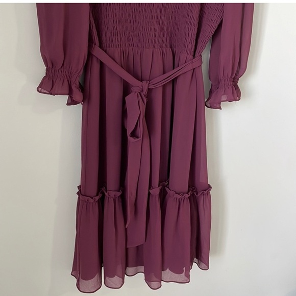 Rachel Parcell Smocked Ruffle Dress large - Picture 8 of 12